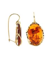 Orecchini Koliè 925 Donna in Argento Ambra ORSHINE14